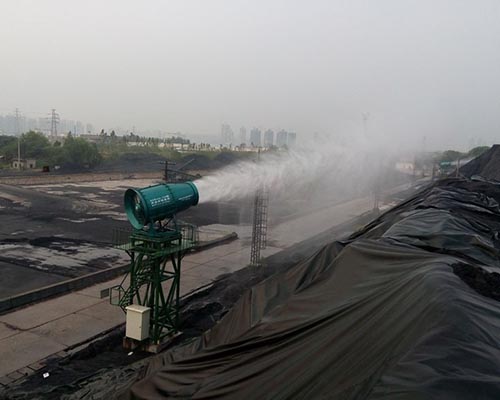 Fog Cannon at Coal Stockpile