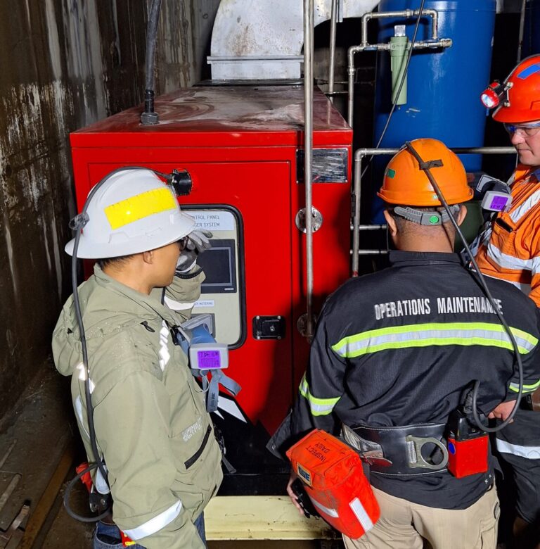INSTALASI FOGGER SYSTEM FREEPORT INDONESIA