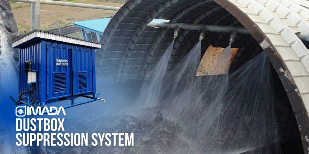Containerized Dust Suppression System by Imada